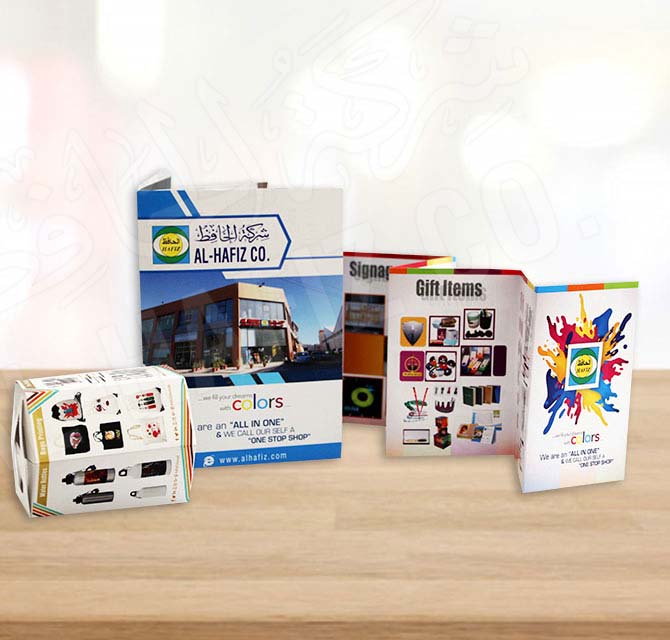 Full Color Gold, Silver & Clear Ink Printed Brochures & Flyers - Assorted